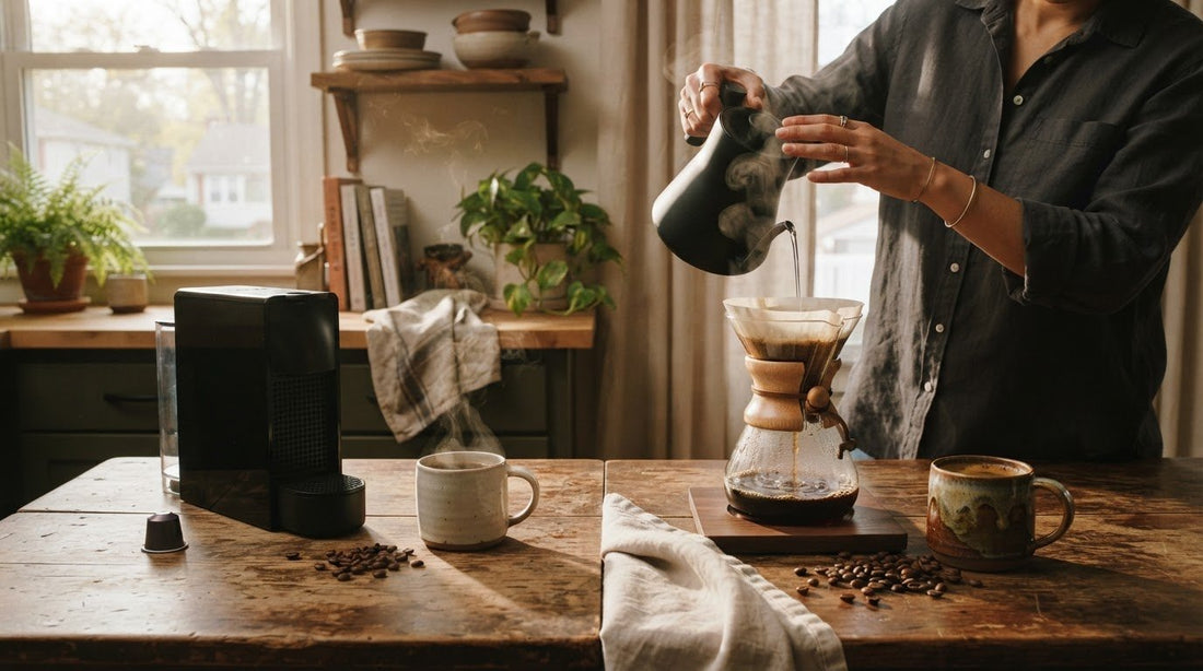 Coffee Pods vs Fresh Brewed Taste: Elevating Your Morning Ritual