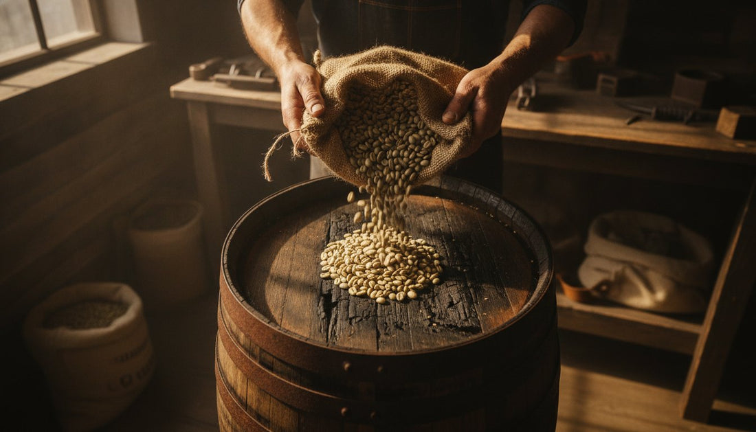Whiskey Barrel Aged Coffee: The Craft and Ritual of Infused Beans